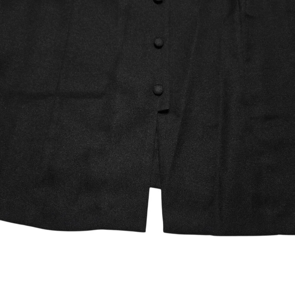 Vintage Intriguing Threads Blazer Womens Plus 3X Black‎ White Jacket Old Money